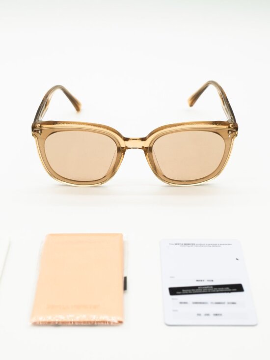 Gentle Monster Rosy YC5 Brown Round Sunglasses Full Set main image 4